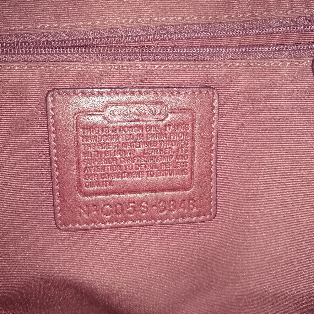 Coach canvas signature Soho satchel. 3648_4